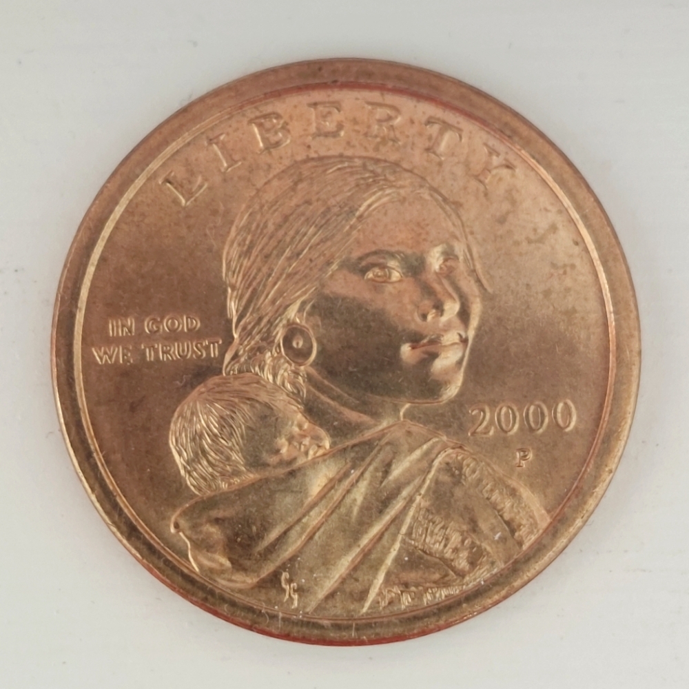 2000 P SACAGAWEA Native American $1 Coin